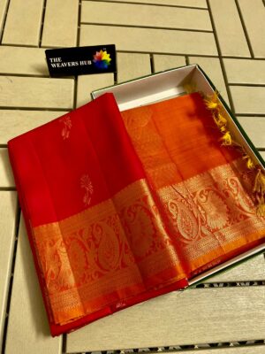 Pure Kanjivaram Silk Sarees With Blouse (14)