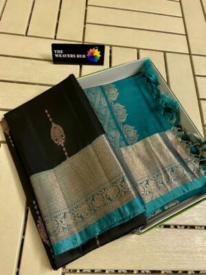 Pure Kanjivaram Silk Sarees With Blouse (21)