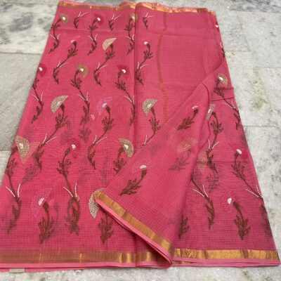 Pure Kota Cotton Embroidary Sarees (4)