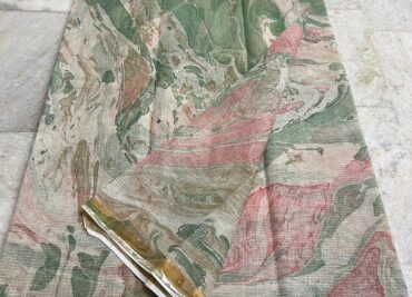 Pure Kota Cotton Sarees With Marble Dye (9)