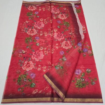 Pure Kota Cotton Sarees With Printed Sarees (3)