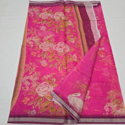 Pure Kota Cotton Sarees With Printed Sarees (6)