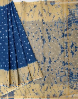 Pure Kota Cotton Sarees With Shibori Prints (1)