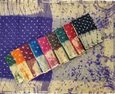 Pure Kota Cotton Sarees With Shibori Prints (4)