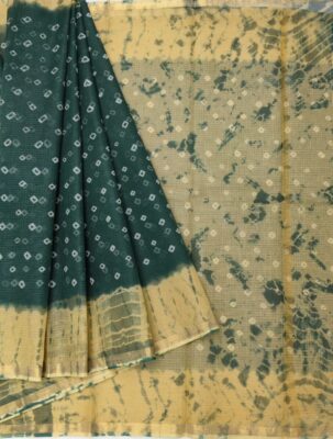 Pure Kota Cotton Sarees With Shibori Prints (6)