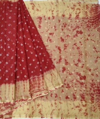 Pure Kota Cotton Sarees With Shibori Prints (9)