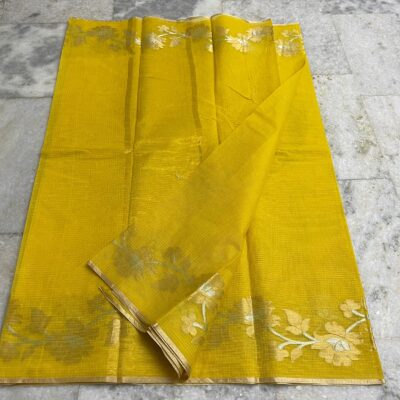 Pure Kota Cotton Sarees With Weaving With Blouse (4)