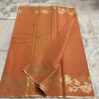 Pure Kota Cotton Sarees With Weaving With Blouse (7)
