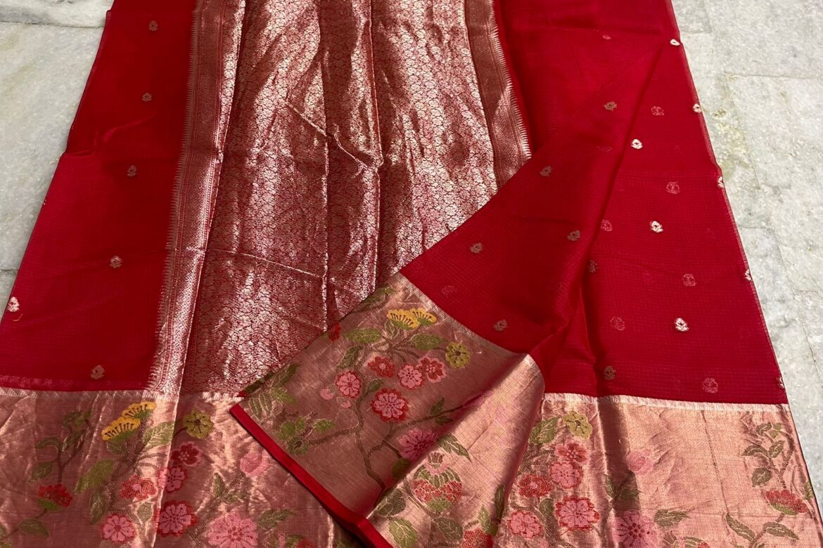 Pure Kota Silk Sarees With Weaving Border (4)