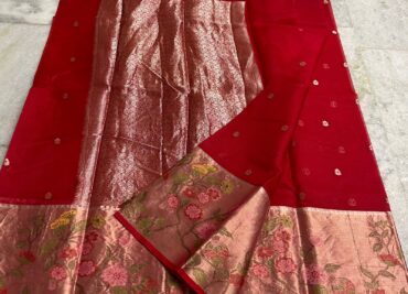 Pure Kota Silk Sarees With Weaving Border (4)