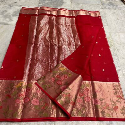 Pure Kota Silk Sarees With Weaving Border (4)