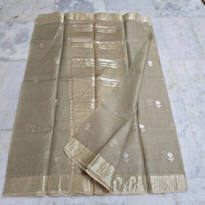 Pure Kota Silk Weaving Work With Blouse (4)
