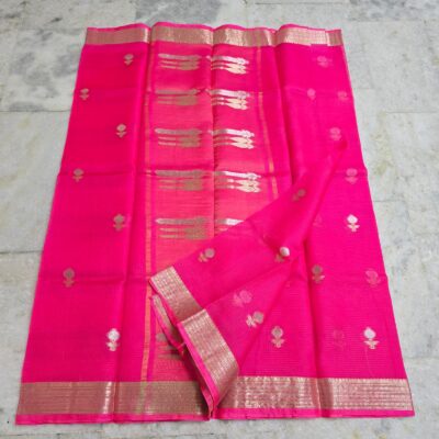 Pure Kota Silk Weaving Work With Blouse (7)