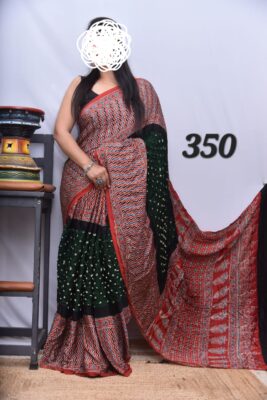 Pure Modal Silk Ajrakh With Bandini Sarees (31)