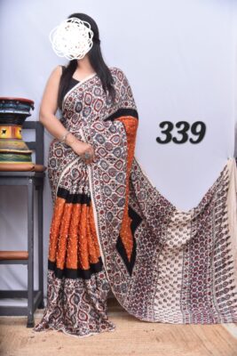 Pure Modal Silk Ajrakh With Bandini Sarees (35)