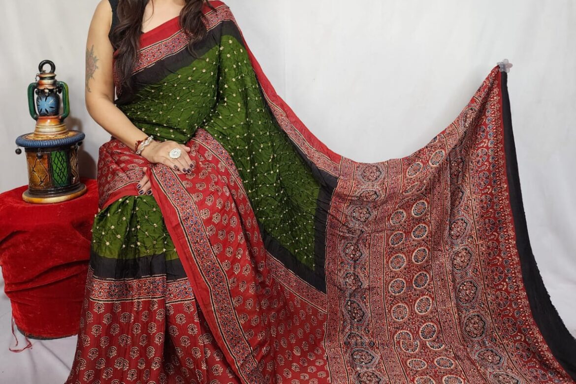 Pure Modal Silk Vegetable Dye Sarees (14)