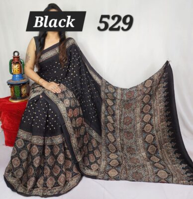Pure Modal Silk Vegetable Dye Sarees (20)