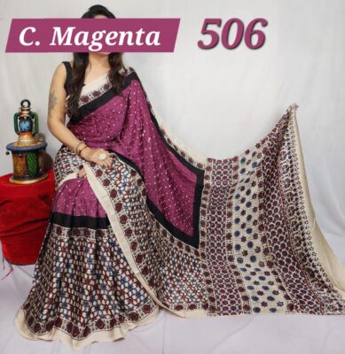 Pure Modal Silk Vegetable Dye Sarees (23)