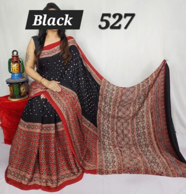 Pure Modal Silk Vegetable Dye Sarees (5)