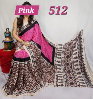 Pure Modal Silk Vegetable Dye Sarees (7)