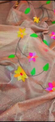 Pure Muslin Silk Jamdhani Sarees (5)
