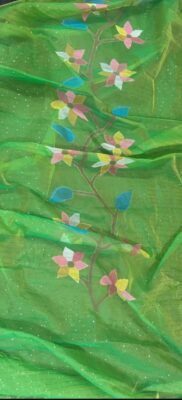 Pure Muslin Silk Jamdhani Sarees (8)