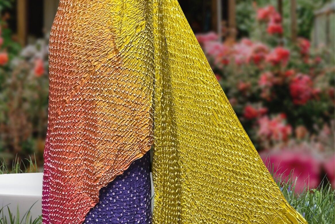 Pure Rai Bandej Modal Silk Sarees With Blouse (1)