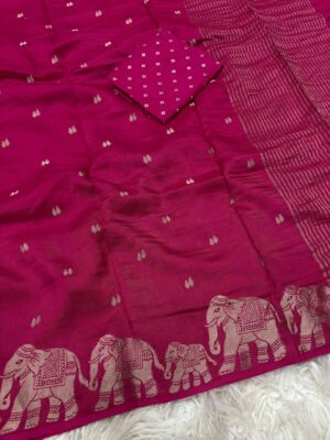 Pure Russian Dola Silk Sarees (3)