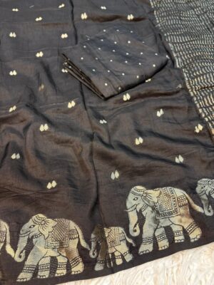 Pure Russian Dola Silk Sarees (4)