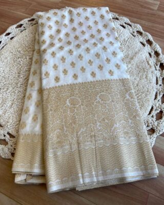 Pure Soft Khadi Crepe Silk Sarees (5)
