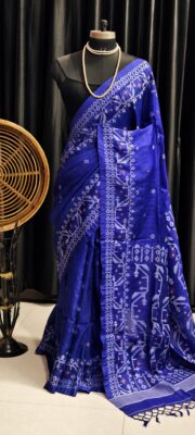 Pure Tussar Jamdhani Sarees With Blouse (11)