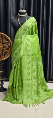 Pure Tussar Jamdhani Sarees With Blouse (13)