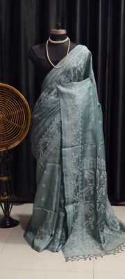 Pure Tussar Jamdhani Sarees With Blouse (16)