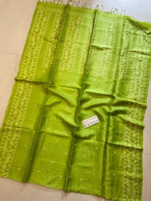 Pure Tussar Jamdhani Sarees With Blouse (4)