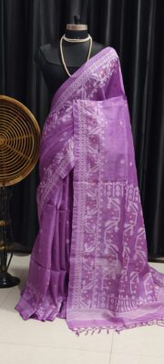 Pure Tussar Jamdhani Sarees With Blouse (6)