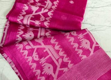 Pure Tussar Jamdhani Sarees With Blouse (6)