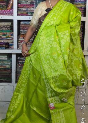 Pure Tussar Jamdhani Sarees With Silkmark (20)