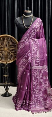 Pure Tussar Jamdhani Sarees With Silkmark (9)