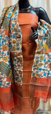 Pure Tussar Silk Dress Materials (4)