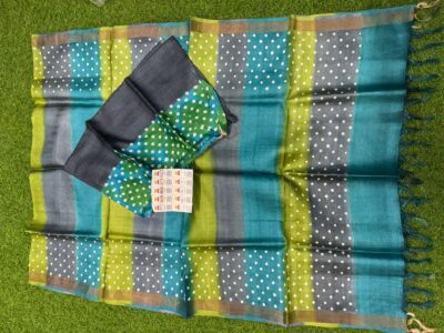 Pure Tussar Silk Dress Materials With Silkmark (15)