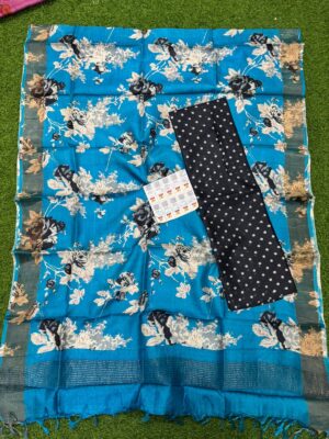 Pure Tussar Silk Dress Materials With Silkmark (2)