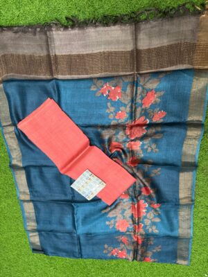 Pure Tussar Silk Dress Materials With Silkmark (23)