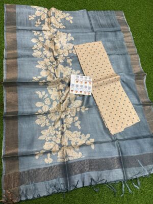 Pure Tussar Silk Dress Materials With Silkmark (26)