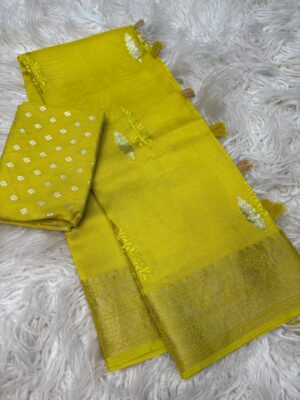 Pureviscose Dola Silk Sarees With Blouse (5)