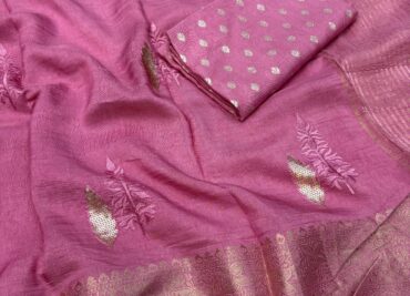 Pureviscose Dola Silk Sarees With Blouse (7)