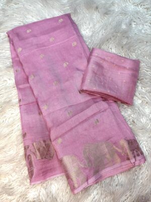 Russian Dola Silk Sarees With Blouse (3)