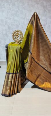 Semi Gadwal Pattu Sarees With Blouse (2)