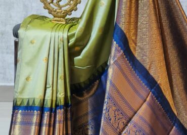 Semi Gadwal Pattu Sarees With Blouse (20)