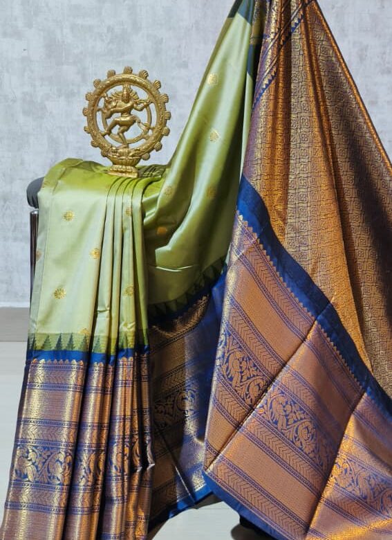Semi Gadwal Pattu Sarees With Blouse (20)