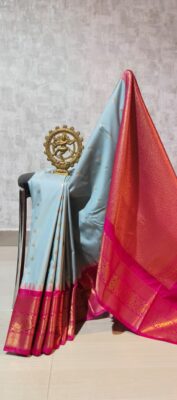 Semi Gadwal Pattu Sarees With Blouse (4)